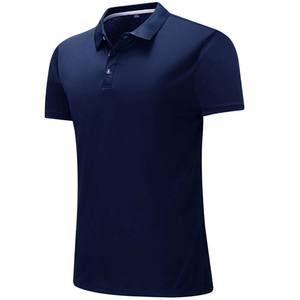 Hombres de alta calidad para Polos Nueva moda Patrón sólido Algodón Poliéster Cuello alto Buen color - Product Image 6