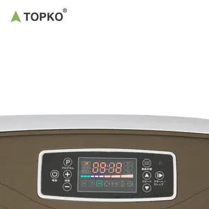 TOPKO High Quality Home Use Massage Vibrator Plate Power Vibration Plate Exercise Machine For Weight Loss Vibration Platform