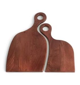 เขียงไม้สับสำหรับห้องครัวทำด้วยมือสไตล์อินเดียทำจากธรรมชาติ - Product Image 5