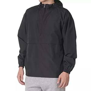 Vente en gros Vêtements personnalisés en coton pour hommes coupe-vent pour hommes veste personnalisée pour l'extérieur coupe-vent imperméable coupe-vent léger - Product Image 2