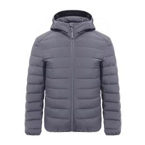 Veste isolée décontractée CONMR Veste d'hiver unisexe de qualité supérieure pour hommes Veste chaude coupe-vent à capuche en duvet Fermeture à glissière - Product Image 2