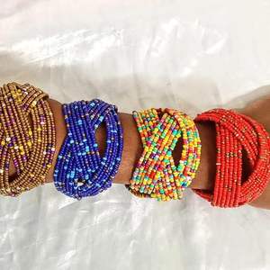 Top nouveauté unisexe perles de verre rouleau bracelets Style tendance et religieux avec perles et diamants pour les mariages fêtes cadeaux - Product Image 2