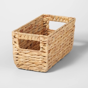 Cestas de jacinto de agua ecológicas a buen precio, cestas tejidas para la organización del hogar y la oficina. - Product Image 1