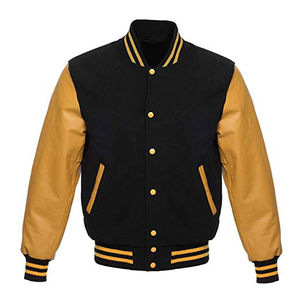 Personalizable OEM hombres de béisbol Letterman chaquetas con bordado de chenilla personalizado Varsity chaqueta con logotipo - Product Image 6