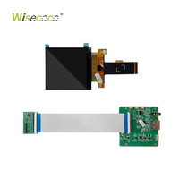 شاشة LCD مربعة صغيرة الحجم بالجملة مقاس 2.9 بوصة بدقة 2160*2160 و2.9 بوصة 1058 نقطة في البوصة لوحة TFT LCD لتقنية الواقع المعزز والواقع الافتراضي