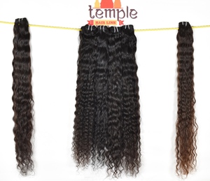 Extensiones de Cabello Humano Virgen Vietnamita 100% Natural, Ondulado Profundo, Sin Procesar, de Doble Trama - Product Image 3