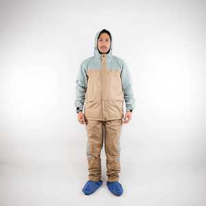 Conjunto de chubasquero de PVC y nailon impermeable de estilo sencillo para niñas, diseño impreso con logotipo personalizado para pescar, montar, viajar, talla XL - Product Image 3