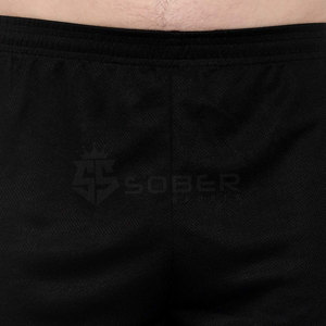 Shorts de course pour hommes style urbain, motif uni, taille élastique, fermeture centrale, respirant, séchage rapide, couleur personnalisable, marque privée - Product Image 6