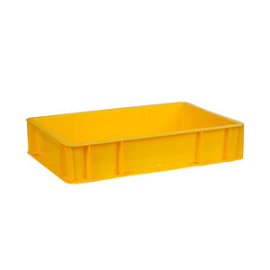 Cajón de plástico apilable duradero 5016 sin agujero, contenedor de almacenamiento, contenedor impermeable de alta capacidad, hogar D50xR33.5xC10 (cm) - Product Image 5