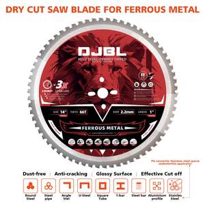 Sierra de Corte en Frío Eléctrica de 14 Pulgadas y 3500 W, con 66 Dientes, Hoja para Metal Ferroso, Ajustable a 45 Grados para un Corte Eficiente del Metal - Product Image 4