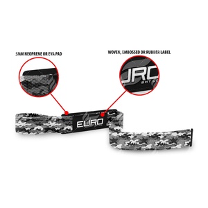 Sangles de levage en coton camouflage de qualité supérieure, impression gel, conçues pour une adhérence maximale, protection du poignet, couleur personnalisable - Product Image 2