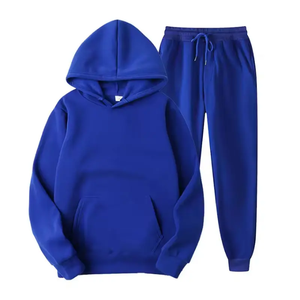 Sweatsuit Designer Tracksuit <b>Women</b> Stylish Blank Hoodie Set 65% Cotton 35% Polyester <b>Fleece</b> Tracksuits <b>Joggers</b> Suits Set - Product Image 6
