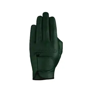 Gants de golf de compression authentiques en cuir synthétique pour hommes et femmes, antidérapants et personnalisés