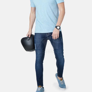 Pantalons jeans de haute qualité pour hommes, vêtements décontractés de couleur unie, meilleure vente, taille moyenne, motif droit, prix bon marché pour adultes - Product Image 5