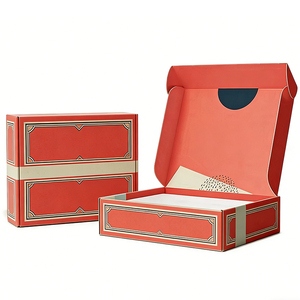 Mailer Shipping Corrugated Express Carton Mailing <b>Cardboard</b> <b>Packing</b> Garment Postal Gift Mailers Paper <b>Box</b> Tear Strip Zipper <b>Box</b> - Product Image 5
