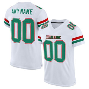 Maillot de Football américain par sublimation personnalisé de haute qualité maillot d'entraînement d'épaule rembourré uniforme de vêtements de sport d'équipe à manches courtes - Product Image 3