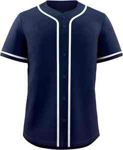 Maillot de baseball par sublimation imprimé sur mesure et respirant Kits de la série Baseball grande taille Vente en gros OEM - Product Image 1
