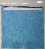 Vente en gros de tissu vichy à carreaux GOTS, lin français de grande largeur, style uni, tissé pour vêtements, coussins pour garçons et filles