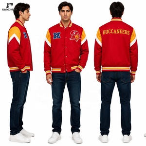 Satin Baseball Jacket Custom Team Graphics Embroidered Sports Letterman <b>Coat</b> Direct Factory Manufacturer - Product Image 1