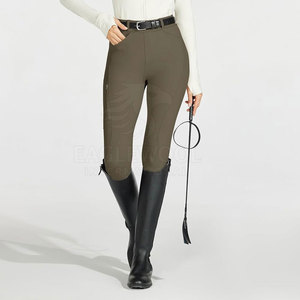 Pantalon d'équitation Jodhpur pour femme, tissu premium, nouveau design, couleur unie, respirant, léger, taille haute, longueur intégrale - Product Image 3