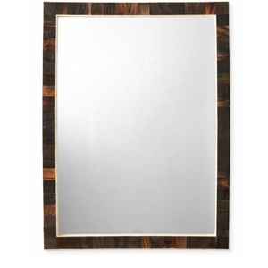 Marco de espejo con diseño Floral de incrustaciones de hueso hecho a mano Rectangular para el hogar y la Oficina decorativo para sala de estar artesanía de hueso - Product Image 3