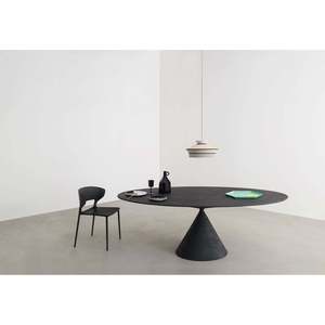 Solid Wood Dining <b>Table</b> with Extendable Feature <b>Square</b> Small Clay <b>Kitchen</b> and Home Office Furniture MDF Marble Material - Product Image 2