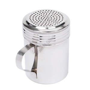 Salero y pimentero de acero inoxidable con asas - Product Image 4