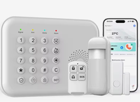 Tuya Smart Home Security Intruder Alarm System with GSM 4G and Battery Backup