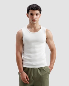 Débardeurs Oversize en Coton Peigné Premium – Vente en Gros, Qualité Supérieure, Vêtements de Rue Vierges - Product Image 1