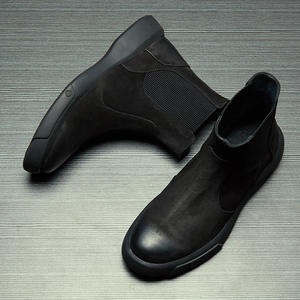 Chaussures de ville en cuir de porc de haute qualité avec revêtement imperméable et semelle intérieure souple pour hommes - Product Image 2