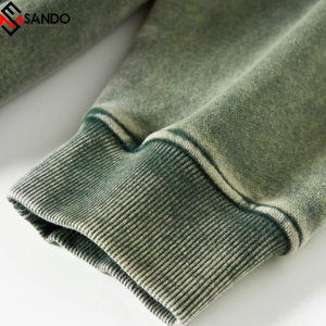 เสื้อฮู้ดผู้ชายทรงหลวมแบบสวมศีรษะน้ำหนักเบาเสื้อมีฮู้ดซักได้สำหรับฟิตเนสไซส์ใหญ่พิเศษระบายอากาศได้ - Product Image 6