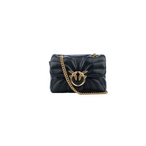 Sac à bandoulière noir à une seule sangle pour femme avec chaînes pour la <span class=keywords><strong>marque</strong></span> <span class=keywords><strong>PINKO</strong></span> TU - Product Image 1