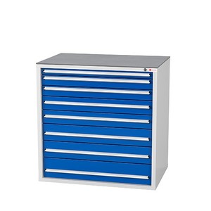 Armadio a cassetti H x L x P = 1036 x 1022 x 703 mm con 8 cassetti a estrazione totale - Product Image 1