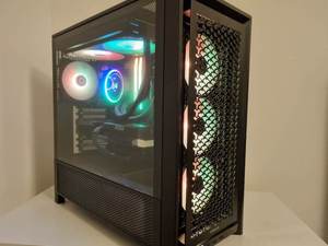 พีซีเกมมิ่งระดับไฮเอนด์ 4K 96GB RYZEN 9 RTX 5070TI SSD 2TB คอมพิวเตอร์เวิร์กสเตชันระบายความร้อนด้วยน้ำ - Product Image 1