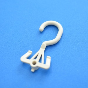 Eco-Friendly Recycled Material Plastic <b>Garment</b> Hooks Paper Contents <b>Clip</b> Sock Mask with Hook <b>Clip</b> B for Masks 500pcs/bag - Product Image 2