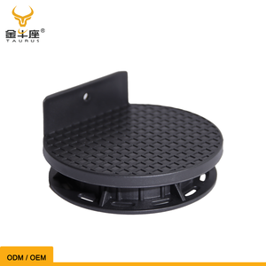 Pied de support réglable en plastique Taurus pour poutre de terrasse, support pour terrasse composite, carreaux de porcelaine, pavés, système de sol extérieur - Product Image 5
