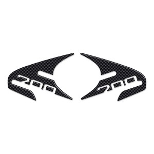 2 Adesivi Protettivi 3D in Resina per Bordi Carenatura, Compatibili con Honda Integra 700, Adesivi per Moto - Product Image 2