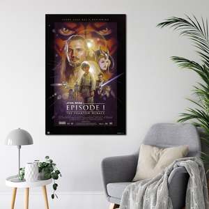 Digital Printed Star Wars Episode 1 the Phantom Menace <b>Poster</b> for Home Decor - Product Image 2