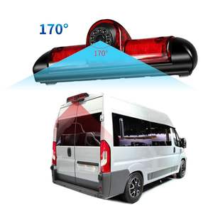 Cámara de Reversa Melia Impermeable 1080P 2MP con Sensor CMOS 12-24V, Visión Nocturna, Luz de Freno Trasera para Fiat <span class=keywords><strong>Ducato</strong></span>/Peugeot - Product Image 1