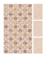 Carreaux de sol et mur intérieurs en porcelaine mate 60x120, collection Décor, résistants à l'eau, antidérapants, style ferme, pour salle de bain, prix bas, 1000 X