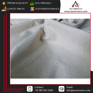 Venta mundial de calidad estándar de 310 Gsm a 820 Gsm Fabricación de textiles para el hogar Tela de lona de algodón reciclable natural de 24 onzas - Product Image 4