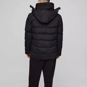 Veste bulle bouffante imperméable en polyester à logo personnalisé pour homme veste d'hiver rembourrée extérieure chaude pour homme - Product Image 3