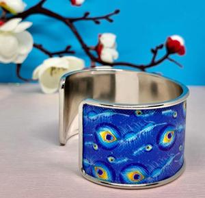 Servilleteros de latón de calidad superior del proveedor superior, servilletero con patrón de forro impreso esmaltado, brazaletes de mesa de moda - Product Image 2