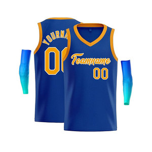 Uniforme de basket-ball sur mesure respirant grande taille Vêtements de sport en polyester Équipe vierge Toutes les tailles disponibles - Product Image 1