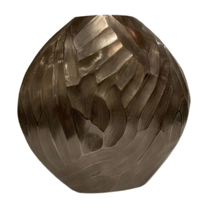 Vases à fleurs de salon pour décoration de maison et de mariage, jardin extérieur, design martelé poli or, vase à fleurs moderne - Product Image 3