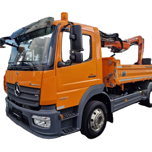 Camion à benne basculante lourd d'occasion 2024, 6x4, avec grue |   Boîte de vitesses manuelle, moteur diesel de classe 272 CV, norme Euro 2 - Product Image 1