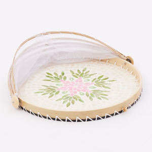 Vintage Eco Friendly Madre de Perla Seagrass Food Cover Diseño único Vajilla para el hogar Colección Hecho en Vietnam - Product Image 6