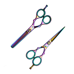 QNQ professionnel japonais J2 salon de coiffure ciseaux ciseaux de haute qualité 6.5 pouces ciseaux de coiffure Kit complet - Product Image 2