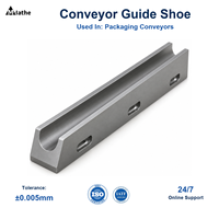 Sabot de guidage de convoyeur sur mesure usiné CNC en aluminium et acier, usinage de précision, Mecanizado CNC