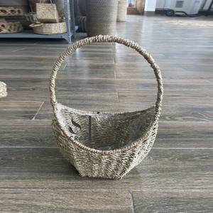 ตะกร้าเก็บหญ้าทะเลเป็นมิตรกับสิ่งแวดล้อมมาใหม่ตะกร้าเก็บหญ้าทะเลธรรมชาติจากเวียดนามพร้อมดีไซน์ที่ยืดหยุ่น - Product Image 1